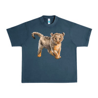 Midnight Navy baby lion Urban Heavy Tee - LillyAllenDesigns