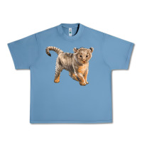 Pebble Blue baby lion Urban Heavy Tee - LillyAllenDesigns