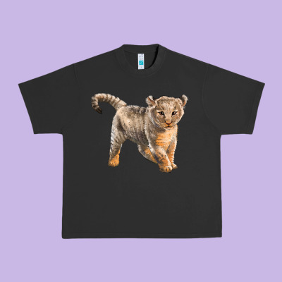 Baby Lion Urban Heavy Tee Designed By Lillyallendesigns