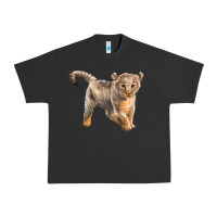 Pigment Black baby lion Urban Heavy Tee - LillyAllenDesigns
