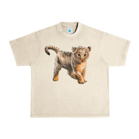 Sandshell baby lion Urban Heavy Tee - LillyAllenDesigns
