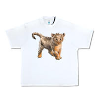 White baby lion Urban Heavy Tee - LillyAllenDesigns