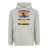Moon Dust I Leveled Up From Wife To Mommy Heavyweight Hoodie - Bettercallsaul