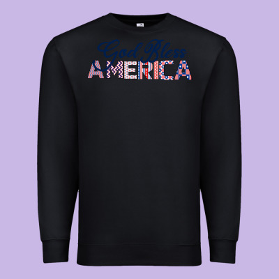 God Bless America Premium Sweatshirt Designed By Bettercallsaul
