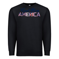 Black God Bless America Premium Sweatshirt - Bettercallsaul
