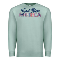 Seafoam God Bless America Premium Sweatshirt - Bettercallsaul