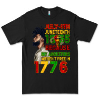Black July 4th Juneteenth 1865 Premium Tee - CowGirlArtShop