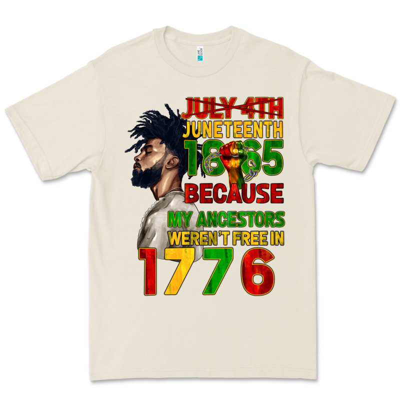 July 4th Juneteenth 1865 Premium Tee by CowGirlArtShop | Teevron