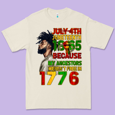 July 4th Juneteenth 1865 Premium Tee Designed By Cowgirlartshop