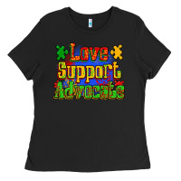 Black love support advocate Ladies Tee - Zillion Design Studio