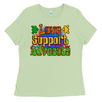 Matcha love support advocate Ladies Tee - Zillion Design Studio