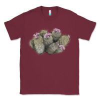 Burgundy cob beehive cactus Classic Tee - LillyAllenDesigns