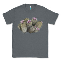 Charcoal Heather cob beehive cactus Classic Tee - LillyAllenDesigns