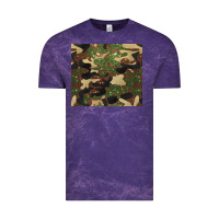 Cloud Purple camouflage glitter Vintage Tee - BarkalooDesign