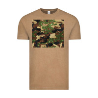 Camouflage Glitter Vintage Tee | Teevron