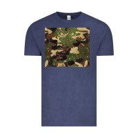 Vintage Denim camouflage glitter Vintage Tee - BarkalooDesign