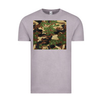 Vintage Zinc camouflage glitter Vintage Tee - BarkalooDesign