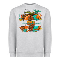 Heather Grey cma pumpkin nurse Heavyweight Sweatshirt - NancyCooperArtShop
