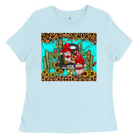 Truck Gnome Cactus Ladies Tee | Teevron