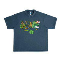 Midnight Navy st. patricks day nurse love medical love Urban Heavy Tee - BarkalooDesign