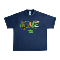 Navy st. patricks day nurse love medical love Urban Heavy Tee - BarkalooDesign