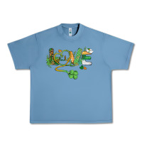 Pebble Blue st. patricks day nurse love medical love Urban Heavy Tee - BarkalooDesign