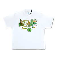 White st. patricks day nurse love medical love Urban Heavy Tee - BarkalooDesign