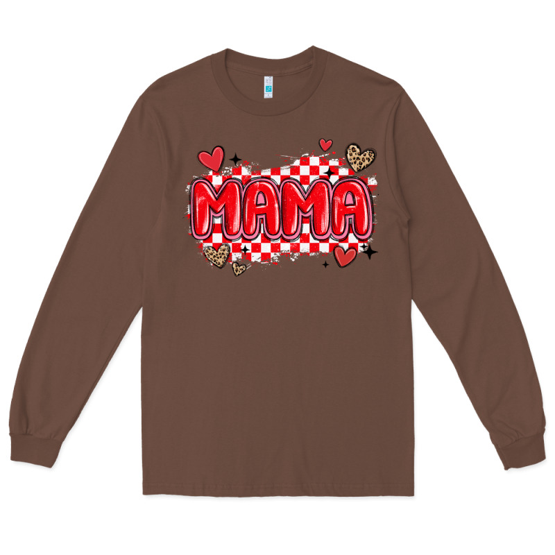 Valentine Mama Long Sleeve Tee by MaliasSmallBusiness | Teevron