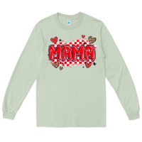 Matcha valentine mama Long Sleeve Tee - MaliasSmallBusiness
