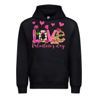 Black love valentine's day olivia Urban Hoodie - OliviaCreatesArt