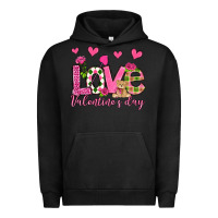 Pigment Black love valentine's day olivia Urban Hoodie - OliviaCreatesArt