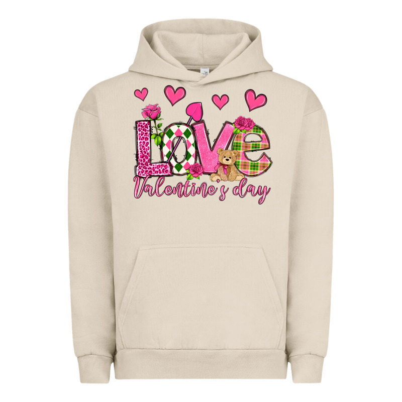 Love Valentine's Day Olivia Urban Hoodie by OliviaCreatesArt | Teevron