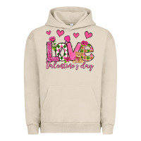 Pigment French Oak love valentine's day olivia Urban Hoodie - OliviaCreatesArt