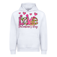 White love valentine's day olivia Urban Hoodie - OliviaCreatesArt