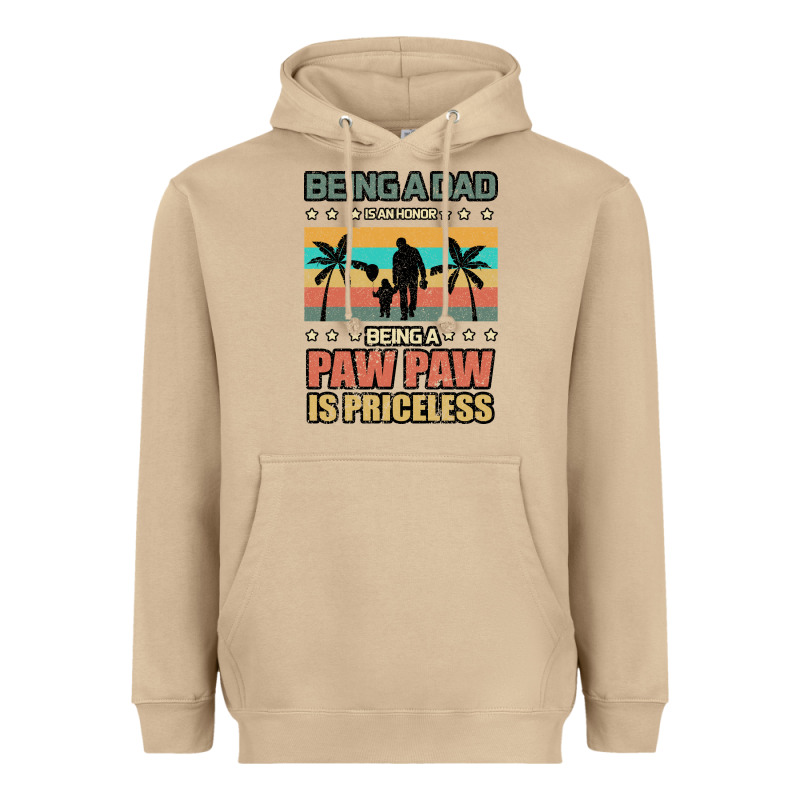 Being A Dad Is An Honor Being A Pawpaw Is Priceless Heavyweight Hoodie by Bettercallsaul | Teevron