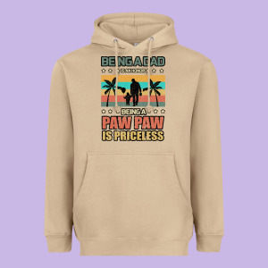 Being A Dad Is An Honor Being A Pawpaw Is Priceless Heavyweight Hoodie Designed By Bettercallsaul