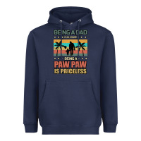 Navy Being a dad is an honor being a pawpaw is priceless Heavyweight Hoodie - Bettercallsaul