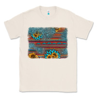 Natural sunflower gemstone serape background Classic Tee - AdoDesignShop