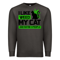 Smoke Cat Weed I Like My Cat Gift Premium Sweatshirt - Bettercallsaul