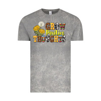 Cloud Rock grow positive thoughts Vintage Tee - NancyCooperArtShop