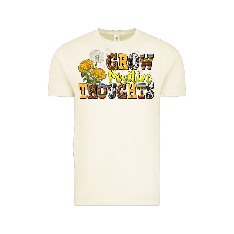 Grow Positive Thoughts Vintage Tee by NancyCooperArtShop | Teevron