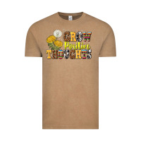 Vintage Coffee grow positive thoughts Vintage Tee - NancyCooperArtShop