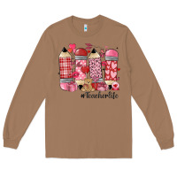 Toasted Coconut valentines day teacher life Long Sleeve Tee - MaliasSmallBusiness