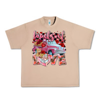 Burro loads of love valentines day truck Urban Heavy Tee - NancyCooperArtShop