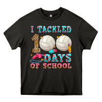 Asphalt i tackled 100 days of school volleyball Heavy Core Tee - Zillion Design Studio