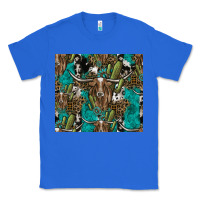 True Royal Longhorn Pattern Classic Tee - CowhideDigitalArt