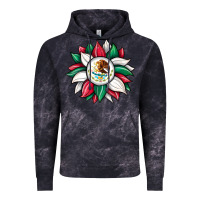 Cloud Black sunflower mexican flag Vintage Hoodie - JahusDesignShop