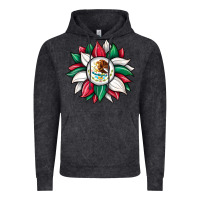 Sunflower Mexican Flag Vintage Hoodie | Teevron
