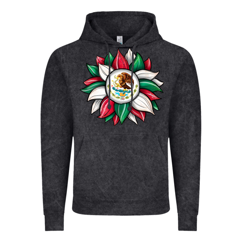 Sunflower Mexican Flag Vintage Hoodie by JahusDesignShop | Teevron
