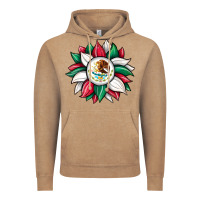 Vintage Coffee sunflower mexican flag Vintage Hoodie - JahusDesignShop